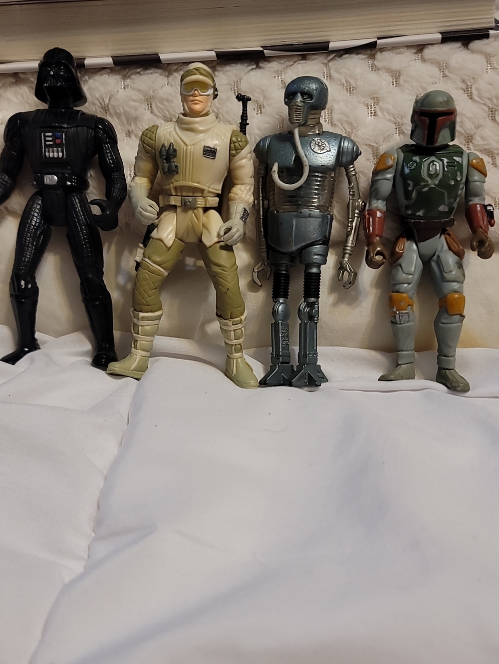 Lot Of 4 Star Wars 1990s Action Figures, Power Of The Force (POTF2)